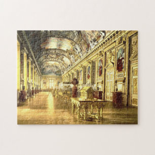 Louvre Art Gallery Louvre Paris Frankrike Pussel