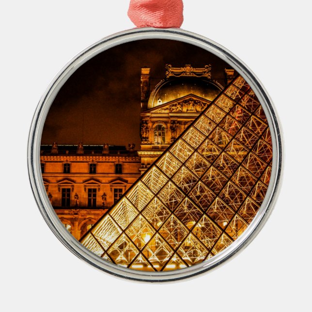 Louvre Julgransprydnad Metall (Framsidan)