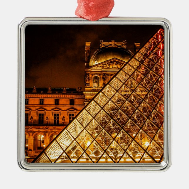 Louvre Julgransprydnad Metall (Framsidan)