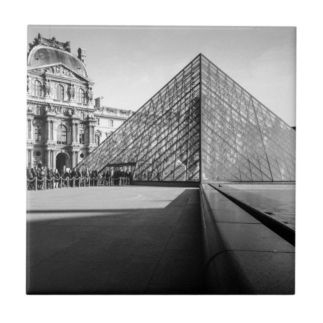 Louvre Kakelplatta (Framsidan)