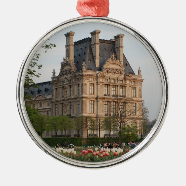 Louvre Museum Julgransprydnad Metall (Framsidan)