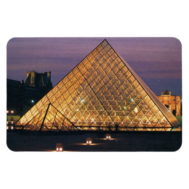 Louvre Museum Magnet (Horisontell)