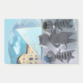 Louvre Notes 10 x 6 tum Post-it Block