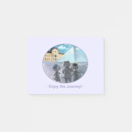 Louvre Notes 4 x 3 tum - njut Post-it Block