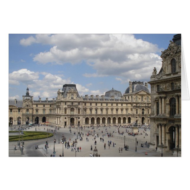 Louvre OBS Kort (Framsidan Horizontal)