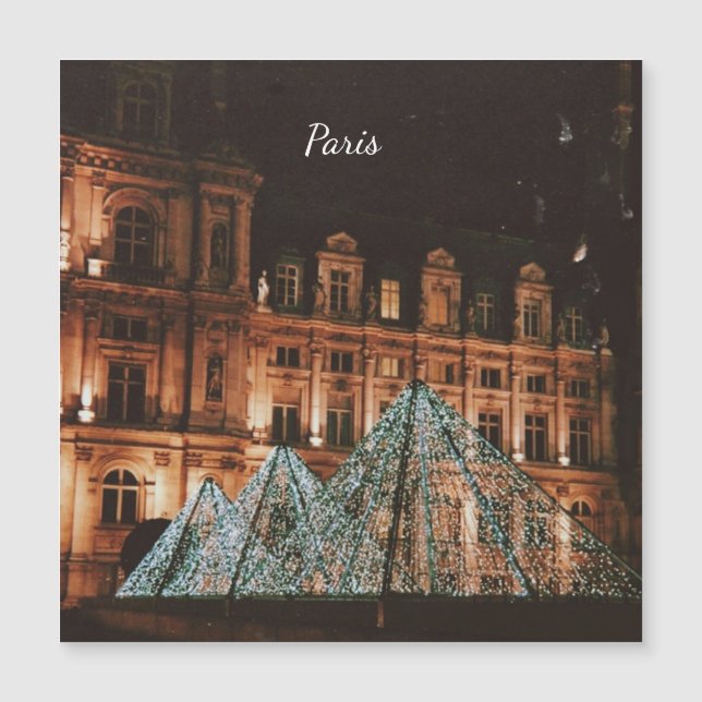 Louvre, Paris, Frankrike (Framsida)