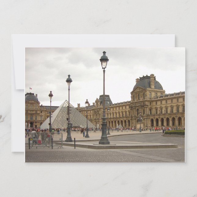 Louvre. Paris, Frankrike (Framsida)