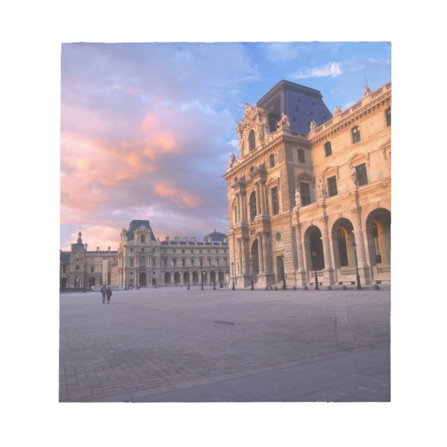 Louvre, Paris, Frankrike Anteckningsblock (Framsida)