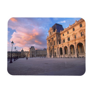 Louvre, Paris, Frankrike Magnet