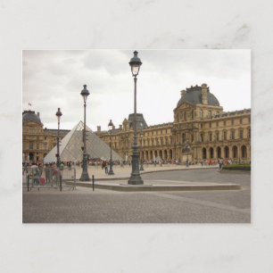 Louvre. Paris, Frankrike Vykort