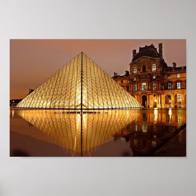 Louvre, Paris Poster (Framsidan)