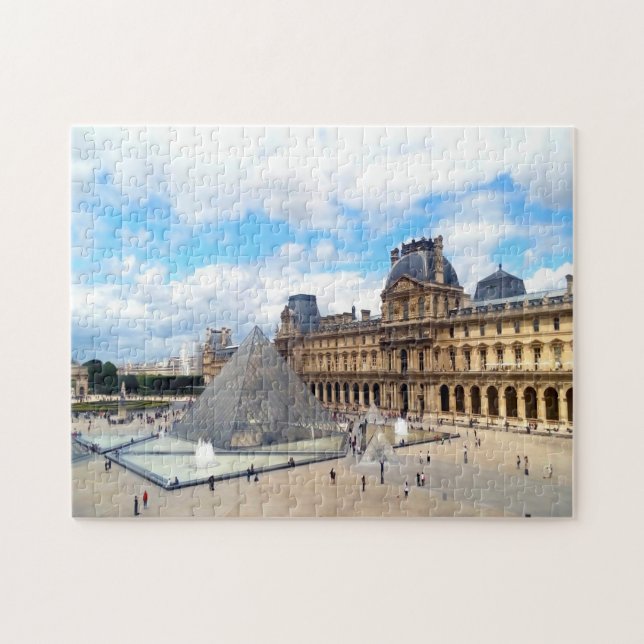 Louvre Paris. Pussel (Horisontell)