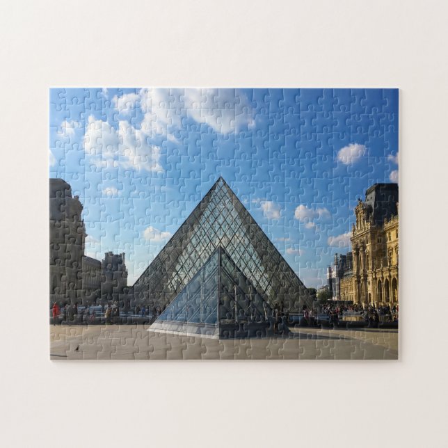 Louvre Paris. Pussel (Horisontell)