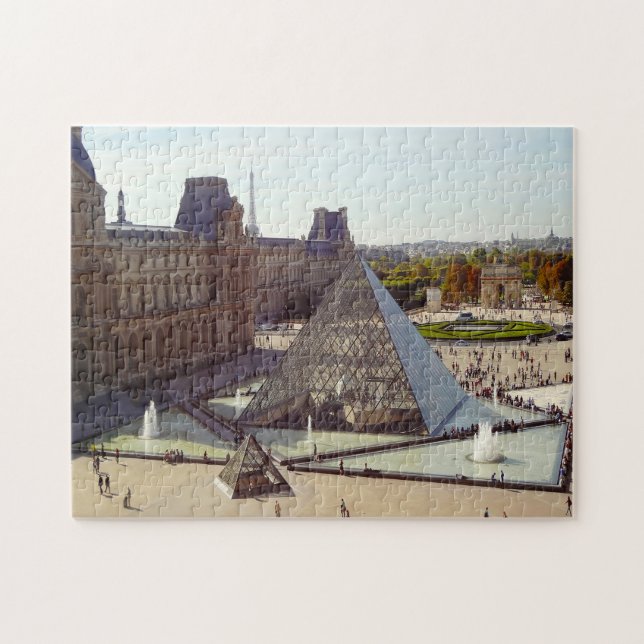 Louvre Paris. Pussel (Horisontell)