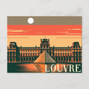 Louvre: Parisisk elegance och Cultural Grandeu Helg Vykort
