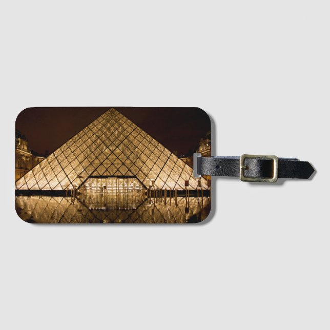 Louvre Pyramid Bagagebricka (Framsida horisontal)