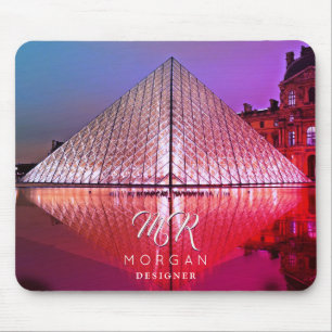 Louvre Pyramid, DIY Namn & Monogram Extra Text Vs2 Musmatta