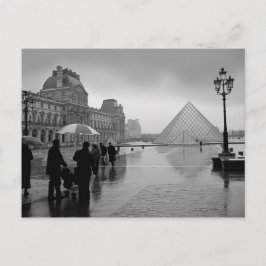 Louvre Romantic vacker Vykort