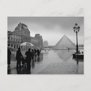 Louvre Romantic vacker Vykort