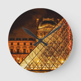 Louvre Rund Klocka