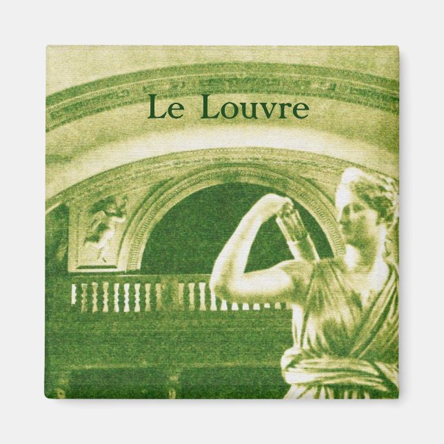 Louvre Statue Magnet (Framsidan)