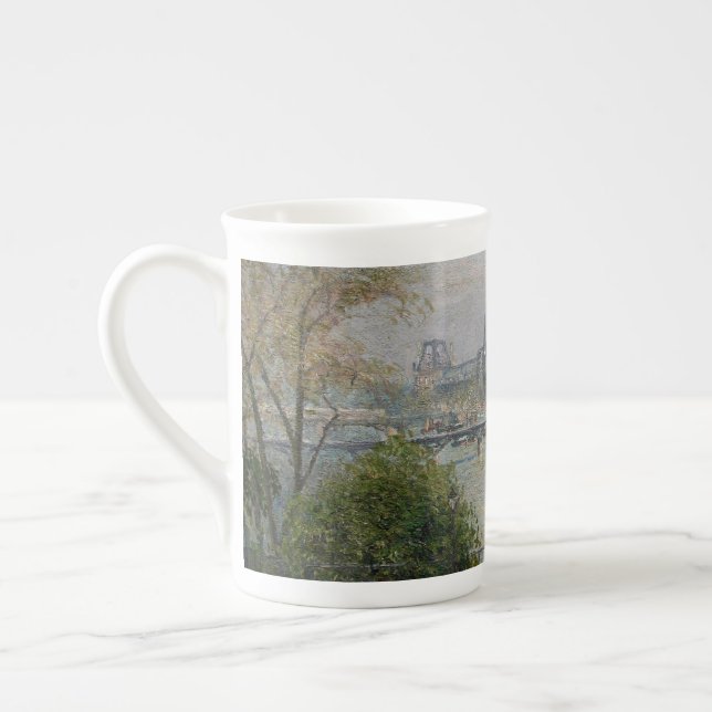 Louvre, Vår Camille Pissarro Benporslin Mugg (Vänster)