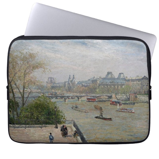 Louvre, Vår Camille Pissarro Laptop Fodral (Framsidan)
