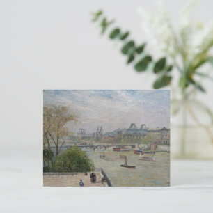 Louvre, vår Camille Pissarro Vykort