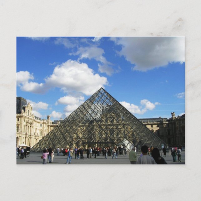 Louvre Vykort (Framsida)