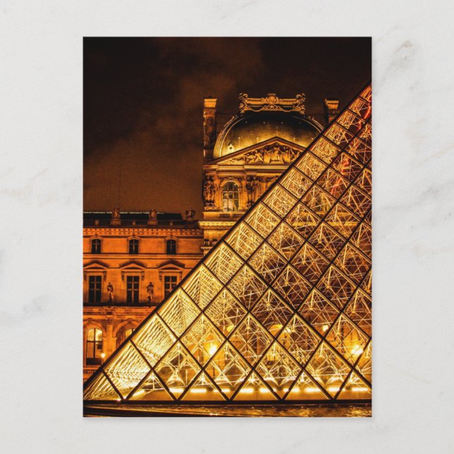 Louvre Vykort (Framsida)