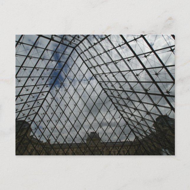 Louvre-vykort Vykort (Framsida)