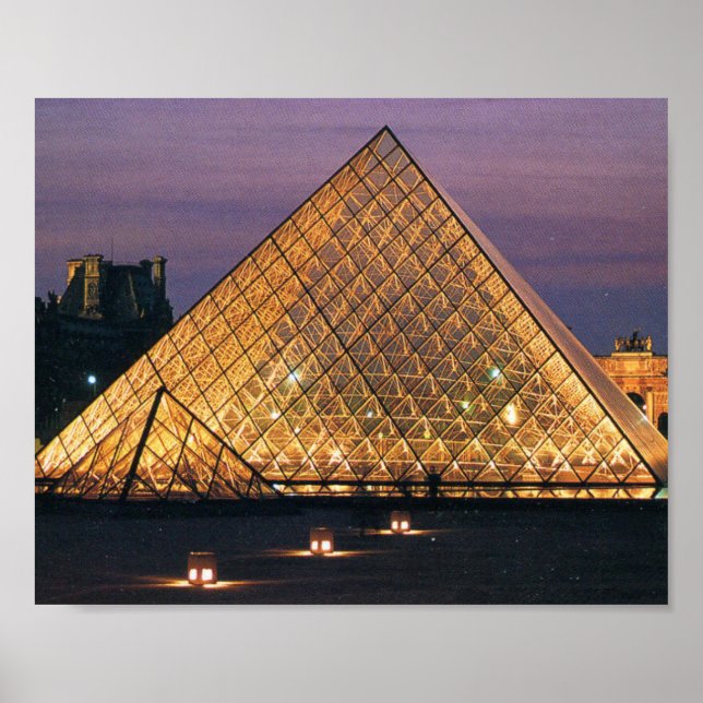 Louvremuseet Poster (Framsidan)