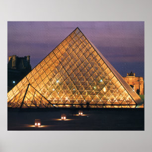Louvremuseet Poster