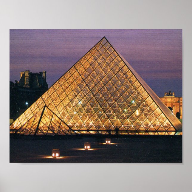 Louvremuseet Poster (Framsidan)
