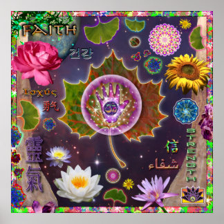 Löv 4 Lagring Poster