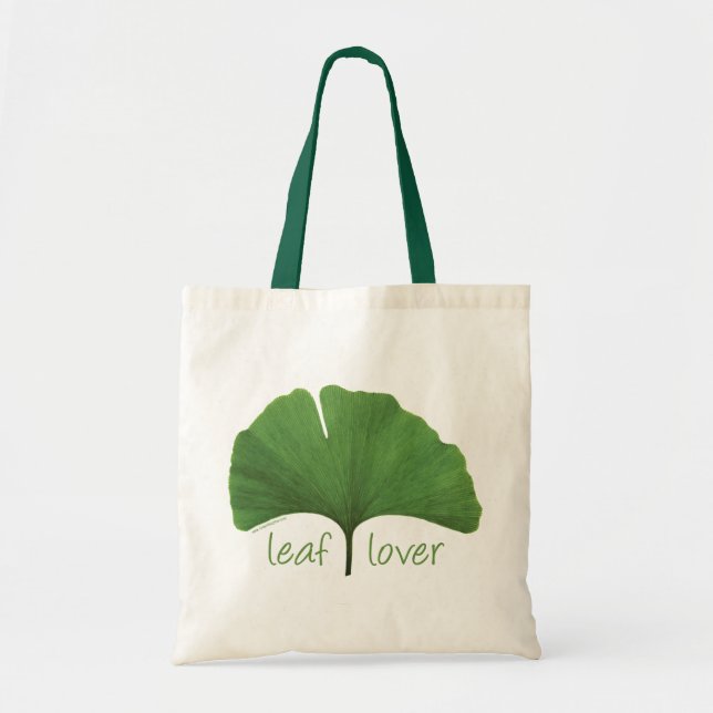 Löv Älskare Tree hugger Tygkasse (Framsidan)