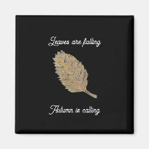 Löv är Fallande Black Magnets