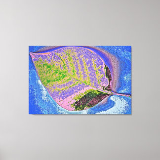 Löv art 3 canvastryck