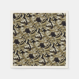 Löv av Bronze Pappersservett