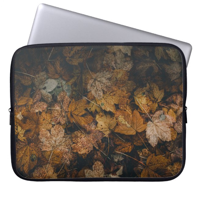 LÖV AV BROWN MAPLE LAPTOP FODRAL (Framsidan)