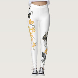 Löv av druvor leggings