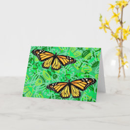 Löv av gratulationskort/Abstrakt Kort