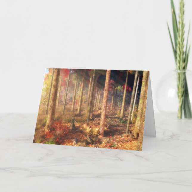 Löv av Guld-kort Kort (Framsida)