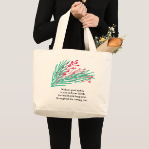 Löv & Berries Jumbo Tote Bag Tygkasse