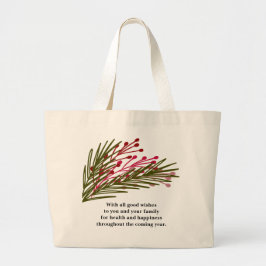 Löv & Berries Jumbo Tote Bag Tygkasse