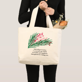 Löv & Berries Jumbo Tote Bag Tygkasse