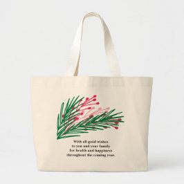 Löv & Berries Jumbo Tote Bag Tygkasse