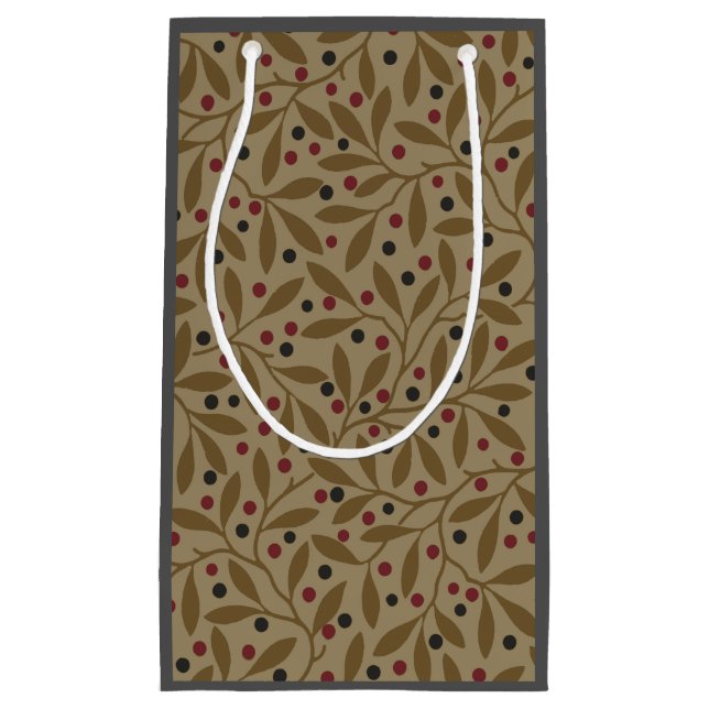 Löv Berry Classic Colorful Söt Mönster Art (Framsidan)