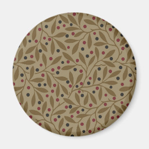 Löv Berry Classic Colorful Söt Mönster Art Magnet
