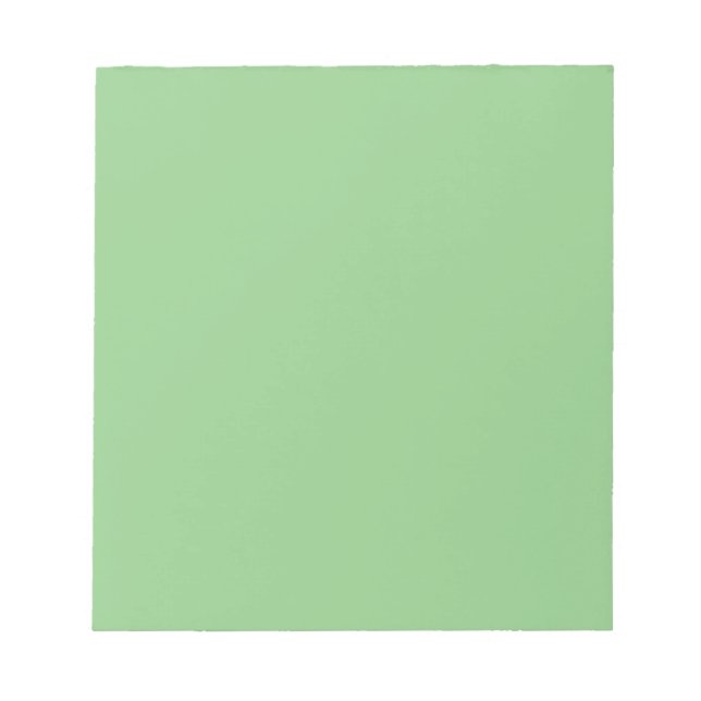 Löv, Blek Löv, Pixie-Grönt Anteckningsblock (Framsida)